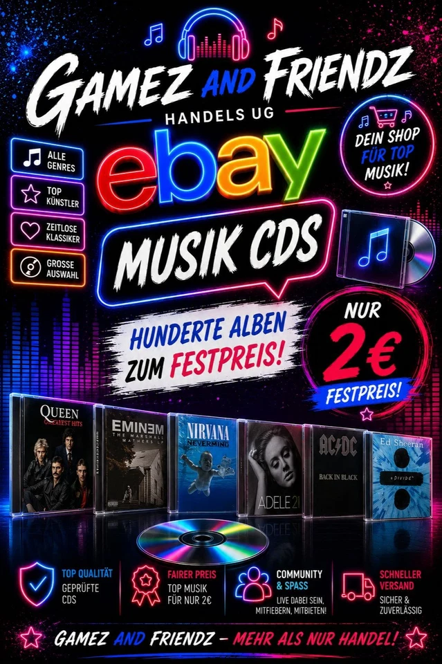 2 Euro CD Schnäppchenjagd
