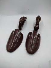 Set Of 2 Plastic Vintage Men  s Shoes Shapper by Helmac Adjustable Size 7-13