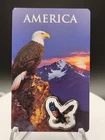 2026 American Eagle Colorized Art Bar w/ Assay Card 1g .999 Fine Silver