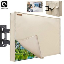 Waterproof Outdoor TV Cover 30-85" Weatherproof Flat Screen Protector Heavy Duty