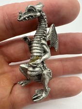 Vintage GALLO Pewter Dragon Figurine Fantasy ...