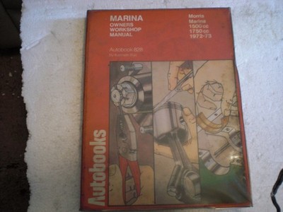 AUSTRALIAN VERSION AUSTIN MARINA WORKSHOP MANUAL WITH 1500 OR 1750 OVERHEAD CAM