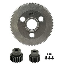 Metal Steel 48P 86T Spur Gear for 1/10 2WD Slash Rustler 86T, As Shown