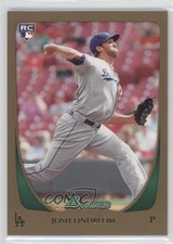 2011 Bowman Draft Gold Josh Lindblom #58 0l2