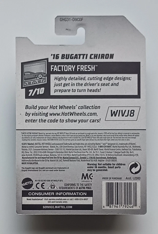 Lot of 9 2020 Hot Wheels Zamac Various Models Wal-Mart Exclusive  - Image 3 of 4