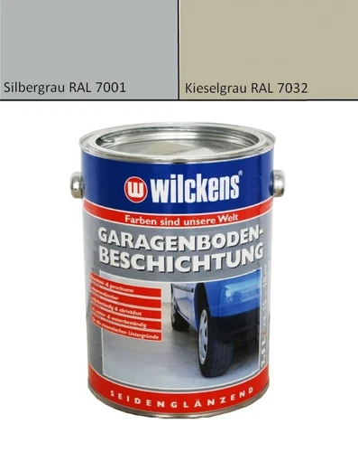 Wilckens 2,5 L Garagenbodenbeschichtung Garagenfarbe Bodenfarbe Seidenglänzend - Bild 1 von 3