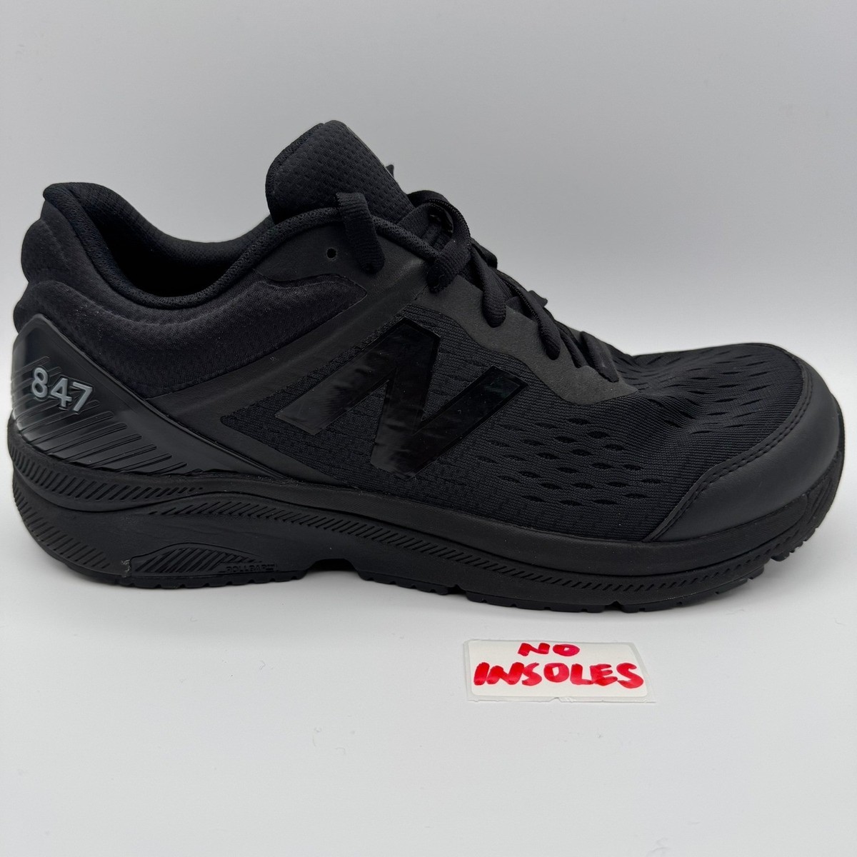 New Balance 847v4 Running Walking Shoes Men's Size 11 Black
