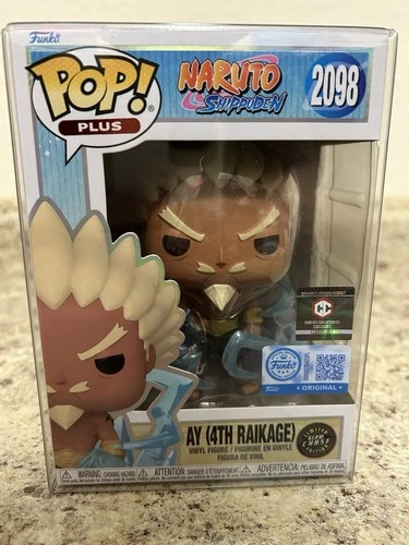 Funko Pop! Plus: Naruto - Ay (4th Raikage) (Chase) (Glow) - Chalice Collectibles