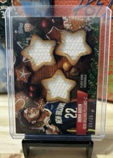 Derik Queen 2025 Topps Holiday HSR-10 RC /25 🔥 Triple Patch Relic RARE!