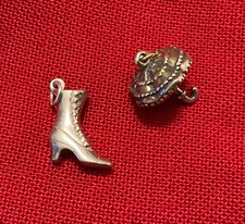 Braccialetti OMBRELLO e STIVALE argento sterling CHARM Mary Poppins