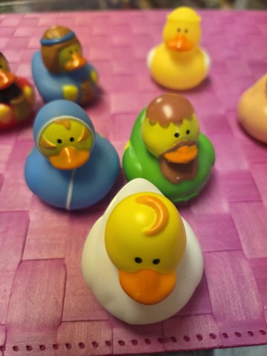 Belén Pato Goma 12 Piezas Nuevo - Imagen 3 de 5