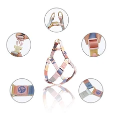 Cat Dog Pet Harness Adjustable Control Vest Dogs Reflective