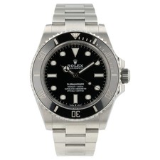 Rolex Submariner No-Date Black Dial Stainless Steel 41mm Automatic Mens 124060