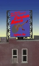 Miller Engineering 339050 N/Z Animated Chicken Ranch Animated Rooftop Billboard