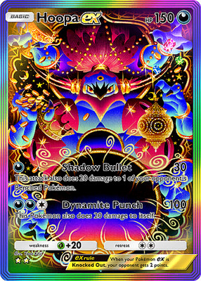 [DIGITAL] Hoopa ex - Rainbow Rare - ENG - Pokemon TCG Pocket