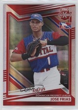 2022 Panini Elite Extra Edition Status Red 181/299 Jose Frias #183 3a1