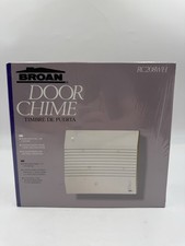 Broan Door Chime Bell RC208WH White New Sealed