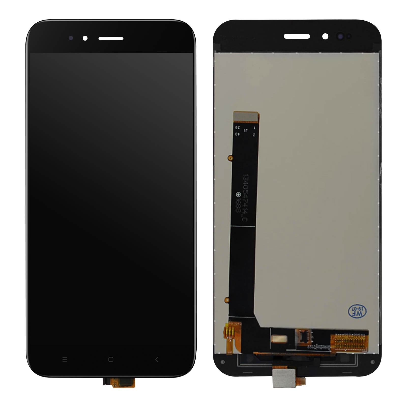 Écran LCD Xiaomi Mi A1 bloc vitre tactile noir pièce de rechange écran cassé