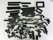 Lego Technic Black Beams, Angles, Bricks, Plates