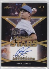 2019 Leaf Ultimate Future Stars Gold Spectrum 5/10 Ryan Garcia #FS-RG2 Auto 4z8