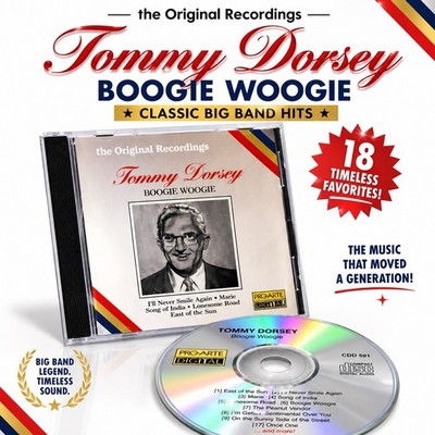 Tommy Dorsey Boogie Woogie CD 1993 Pro Arte Digital Big Band Jazz Swing RARE