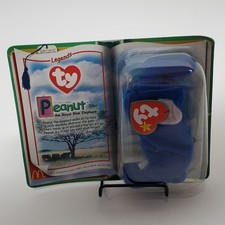 McDonalds Legend Peanut The Royal Blue Elephant TY Beanie Baby 1995 Retired NEW