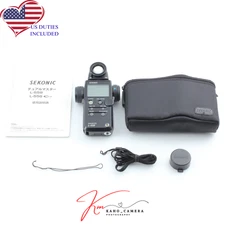 [Near MINT in Case] Sekonic L-558 Dual Master Digital Light Meter from JAPAN