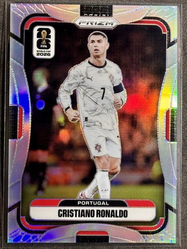 2026 Panini Prizm FIFA World Cup Cristiano Ronaldo Silver Prizm Portugal 367