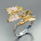 Jewellery Natural Tourmaline Ring 925 Sterling Silver Size 8 /R481402