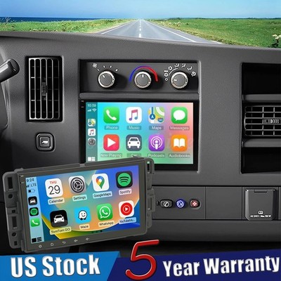 For Chevrolet Express 2008-2024 8  CarPlay Car Stereo Radio Android 16 GPS Navi