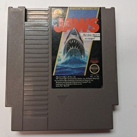 Jaws Nintendo Entertainment System NES Game Cartridge ................R2S2B3