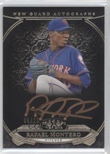 2015 Topps Tier One New Guard Rose Gold Ink 6/25 Rafael Montero Auto 9g9