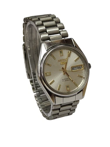 Vintage Seiko Automatic Date Day Dial Wrist Watch ER36-E36-S