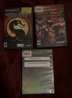 Mortal Kombat 3 game lot Deception, Shaolin Monks, Armageddon PS2 CIB