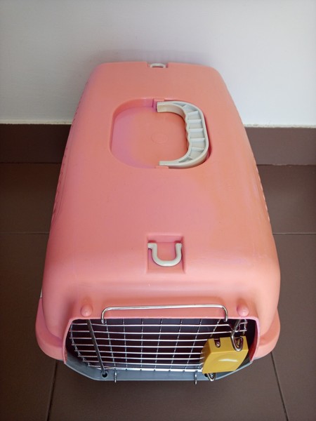 Transportín Mascotas, Plástico, 29x30x47 cm