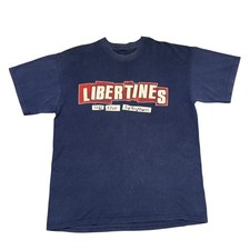 Vintage The Libertines Shirt XL Men Y2K Tour Concert Rock Band Tee Britpop Oasis