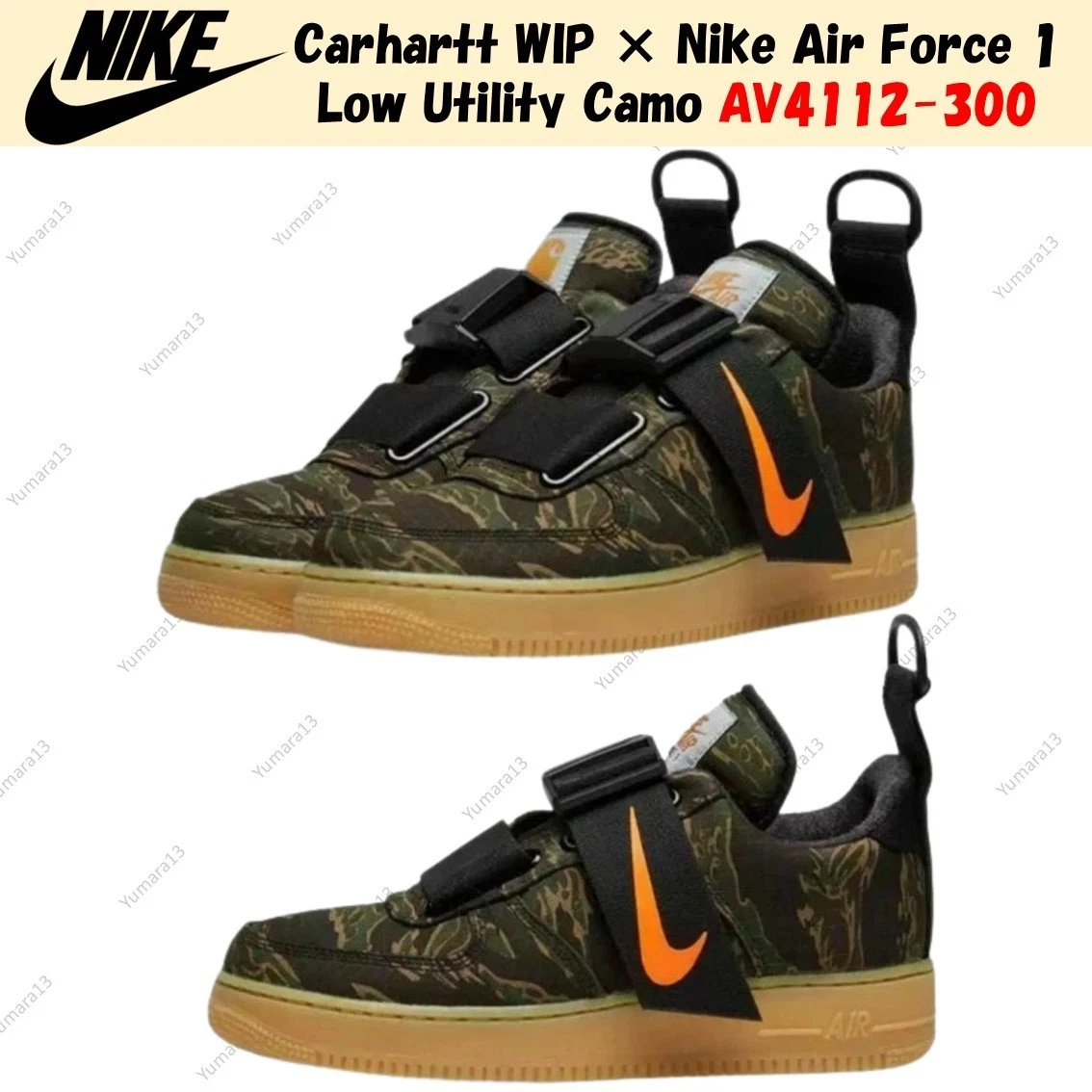 Preços baixos em Nike Carhartt WIP x Air Force 1 Utility Premium Preços baixos em Nike Carhartt WIP x Air Force 1 Utility Premium