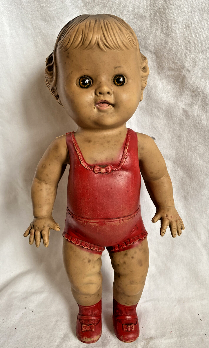 Vintage Sun Rubber Tod-L-Dee Rubber Doll Squeak Toy | eBay