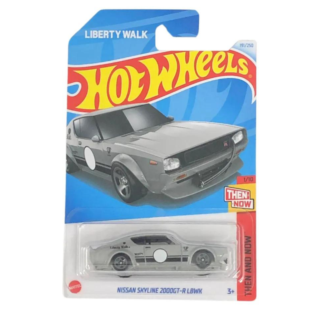 ホットウィール　日産スカイライン2000GT-R LBWK Hot Wheels Nissan Skyline 2000GT-R LBWK Liberty Walk Blue