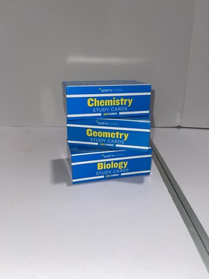 Spark Notes CALCULUS,GEOMETRY,BIOLOGY BUNDLE!