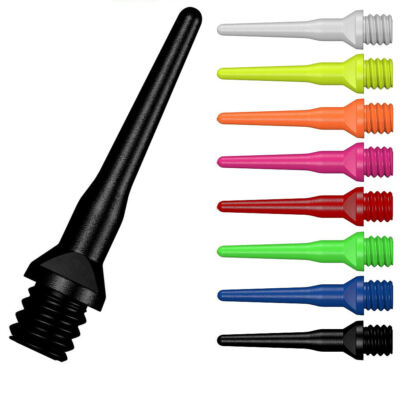     100x Tufflex Soft Dart Spitzen Dartspitzen Dartpoints Points 2BA kurz