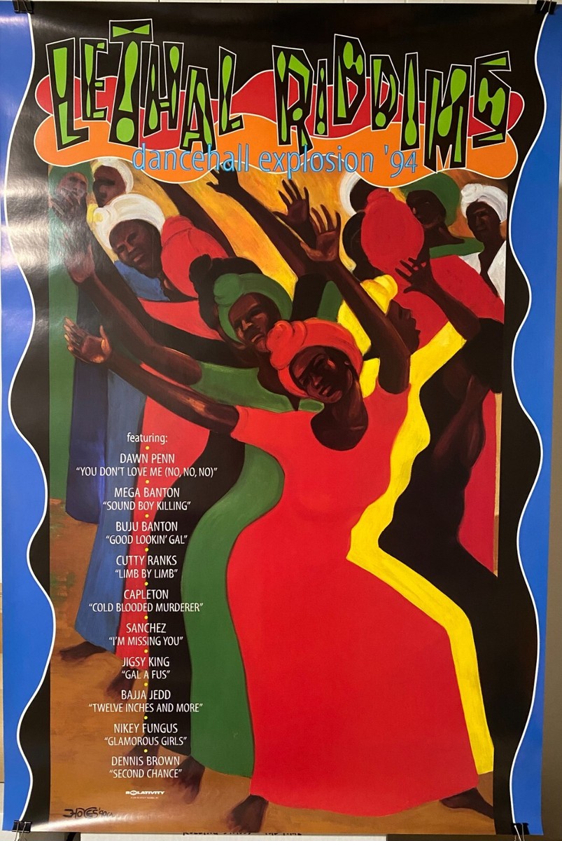 Lethal Riddims 94 24x36 Poster rare PROMO | eBay