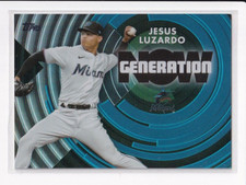 2022 Topps Update Jesus Luzardo Generation Now Black /299 Marlins #GN-79
