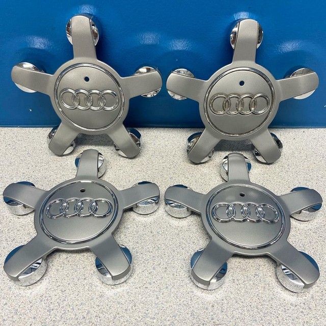 20092017 Audi A3 / Q5 58847 Wheel Center Caps OEM 8R0601165 SET ON