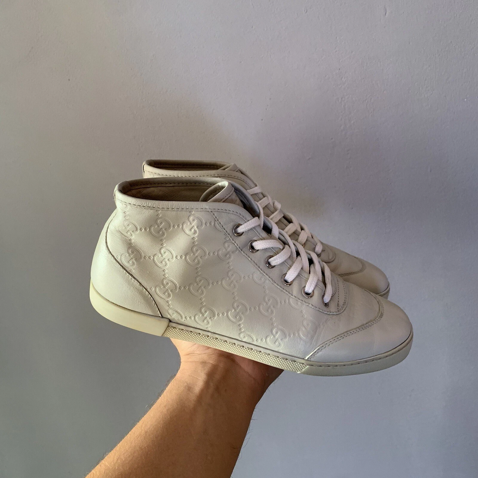 Baskets montantes Gucci taille 36,5