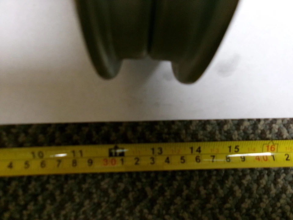 "Polea loca SNAPPER 5"" OD x 1"" cara x 5,75 FL 5101794YP simplicity FERRIS" Foto 3 de 3