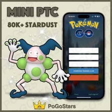 Pokémon PTC GO - Shiny Mr. Mime Kanto - 80K Stardust✨Read Description✨