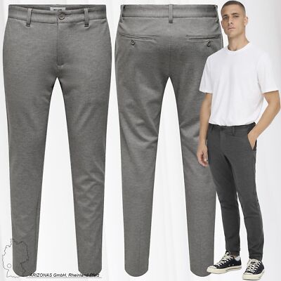 Herren O&S Stoffhose Chino Business Pants Stretch Slim Fit ONSMARK NEU