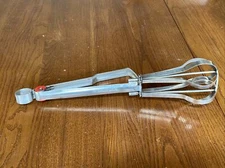 Vtg Eagle Precision Mfg NY 1940's One Hand Wip Whip Egg Beater Mixing Tool WORKS