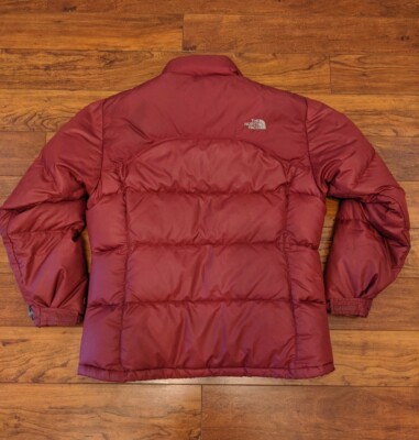 VTG North Face 600 Down Fill Purple Nuptse Youth Size Large  